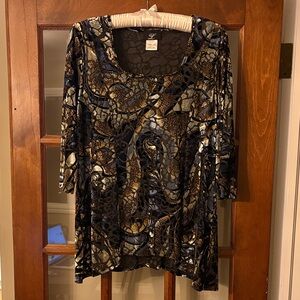 Elegant Multicolor Women's Top/Tunic